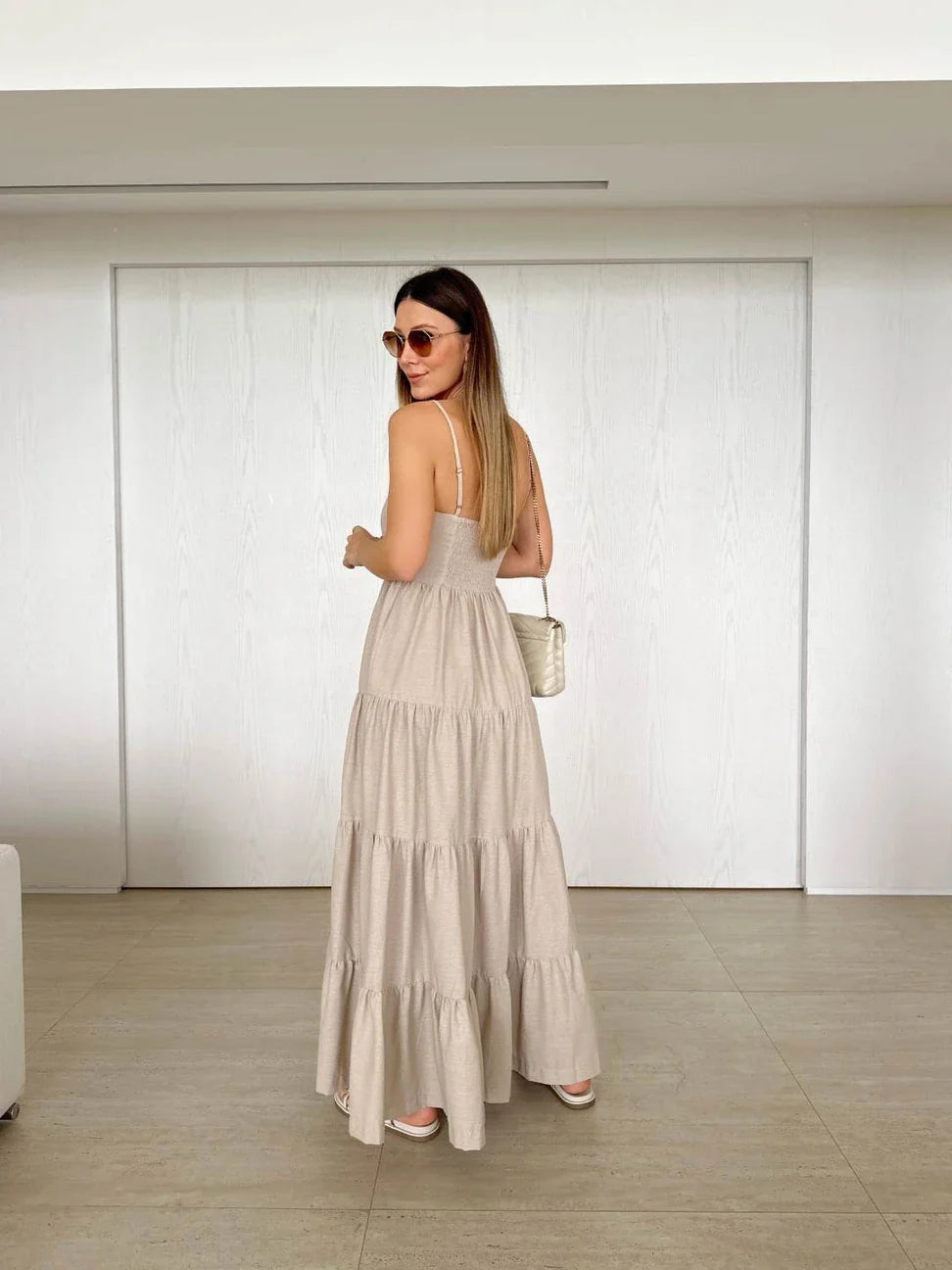 Vestido Longo Madison + Brinde Exclusivo