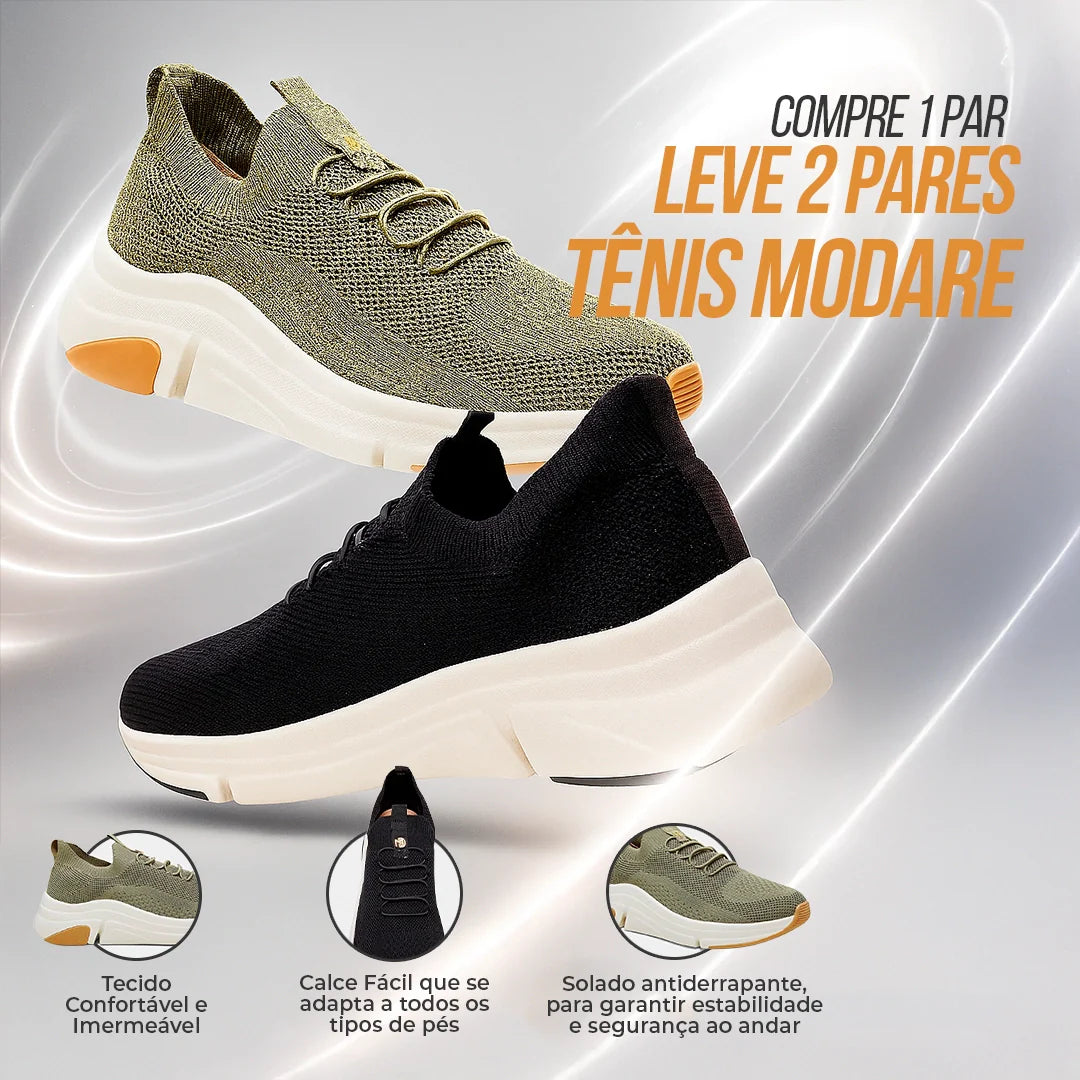 Compre 1 Leve 2 Tênis Ortopédico Modare 2025