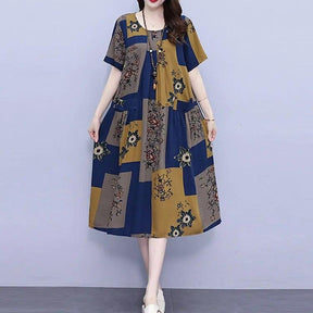 Vestido Soltinho Antonella™ Estilo Barroco / Celebre a Vida com Leveza e Estilo!