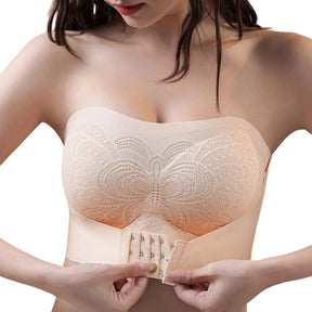 Sutiã Ultra Sustentação Com Efeito Silicone Elisa 360º